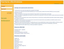 Tablet Screenshot of mifactura.com.ar