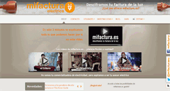 Desktop Screenshot of mifactura.es